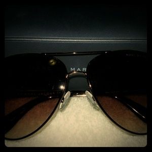 Marc by Marc Jacobs aviator  brown sunglasses